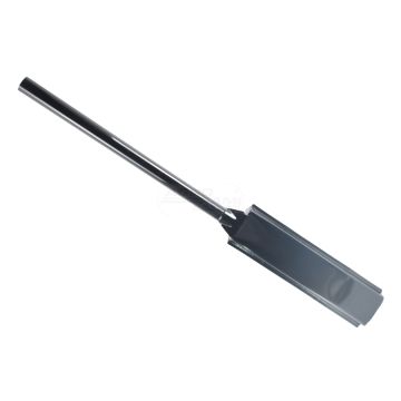 Langer lackierter Seitenschalldämpfer