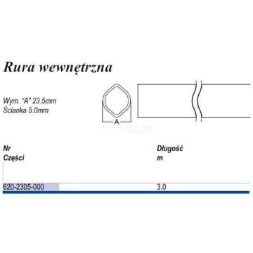 Tuyau, citron D23 T-5 interne