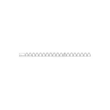 VOLVO knife strip with 41 knives - top-cut knife