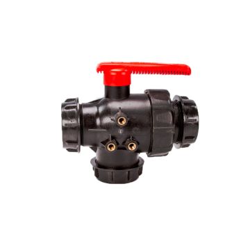 Zawór kulowy 3-drożny PROLINE 2" ZK2CALE Agroplast