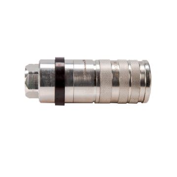 Breakable hydraulic quick coupling, WIA3CV series (3CFPV), 1/2" NPTF socket, internal thread EURO PUSH-PULL (ISO 7241-A)
