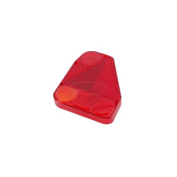 Kryt pre kombinované zadné svetlo s reflexným trojuholníkom HOR 56 (rohové so svetlom proti hmle) - pravé HORPOL