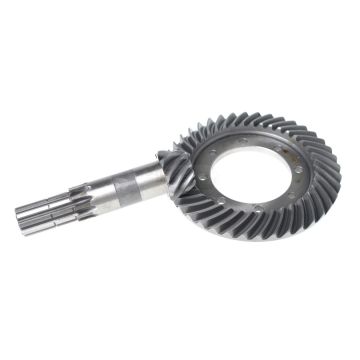 Disc wheel with shaft