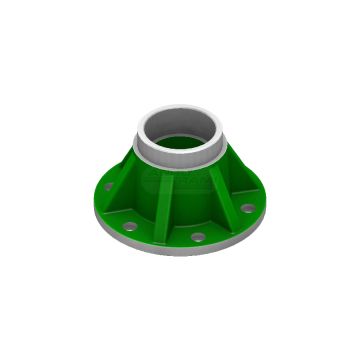 6-hole flat disc hub