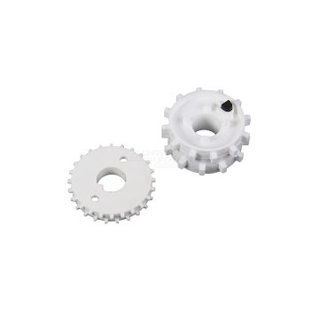 Dvojité výsevní kolo s kulatým otvorem