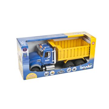 Nákladné auto s vyklápacím nadstavbou MACK Granite Bruder 02815