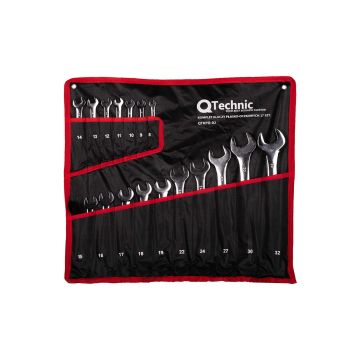 Sada plochých a očkových kľúčov, 17 kusov Schmith