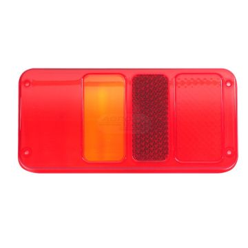 Left lamp lens with reflector WAŚ