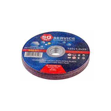 Rezací kotúč na kov SQ Schmith 125x1,0mm