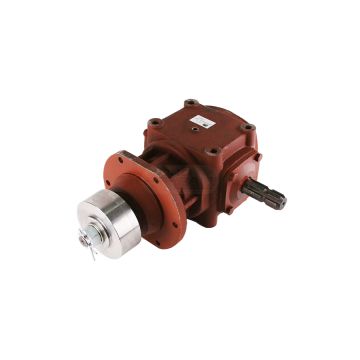 Getriebe des Mäherhäckslers 1:1,56 Bogenräder N=35KW WOPROL