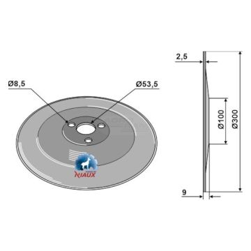 SECÍ KOTÚČKA 951498 IND