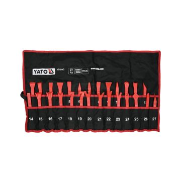 Sada ťahákov na čalúnenie YATO 27 ks