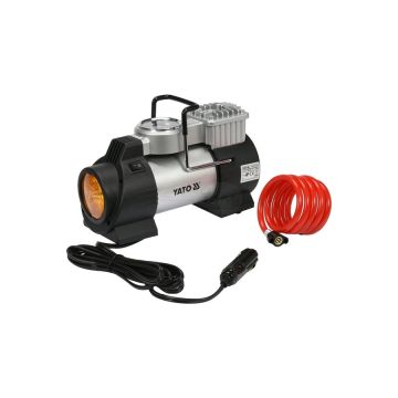 Auto kompresor s LED lampou YATO 12V 180W
