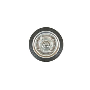 Roue en métal caoutchouté, dégagement, roulement à rouleaux 140x34 KMG KMG-140/3 PRODUIT POLONAIS