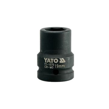 Zásuvka šesťuholníková dlhá YATO 3/4" 19 mm