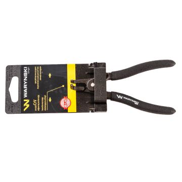 Kliešte na poistné krúžky 127mm vonkajšie ohnuté