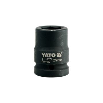 Zásuvka šesťuholníková dlhá YATO 3/4" 21 mm