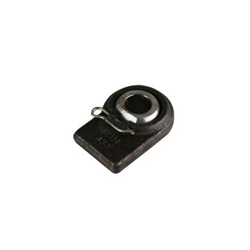 Side beam head with clasp