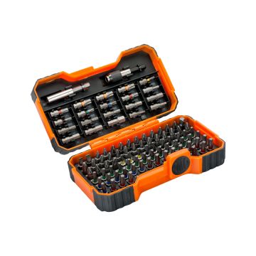 Sada 1/4" bitov a bitov, 100-dielna zmes BAHCO