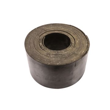 Planche en caoutchouc renforcé 4mm/150mm - paquet de 10 mètres