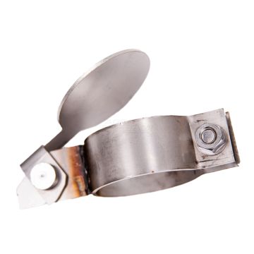 Exhaust pipe muffler flap inox fi 50mm Ursus C-360 Power Silencer 4211200