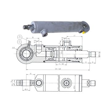VÁLEC CJ2DF/18-40/22/160Z PLYNULE VARIABILNÍ PŘEVOD.