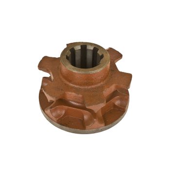 Flanged socket wheel