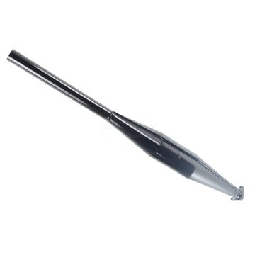 Schalldämpfer mit geradem Lauf und Flansch