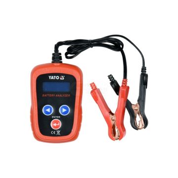 Elektronický tester akumulátorov YATO