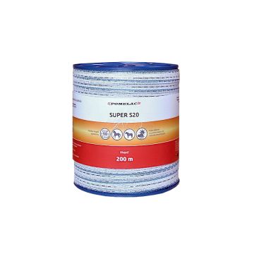 Modro-biela páska SUPER S20 200m Pomelac