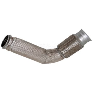 Koleno/stredná rúrka John Deere s konektorom a izoláciou z nehrdzavejúcej ocele RE214149 POWER SILENCER