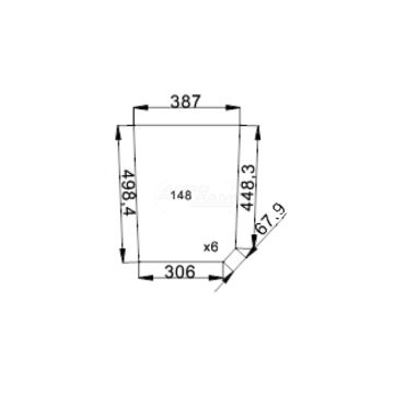 Pravé dolné okno /ZELENÉ/ 53369195 Zetor