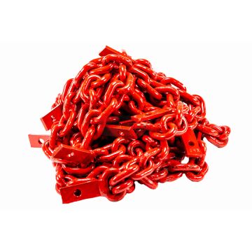 Reinforced screw-on chain 25x6 with 21 blades