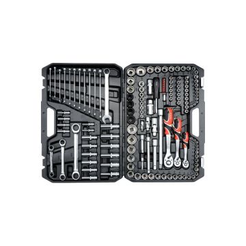 Sada náradia YATO 1/4", 3/8" i 1/2" 150 ks