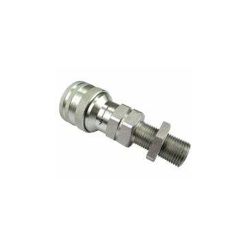 Hydraulic quick connector, long socket M18x1.5, external EURO thread