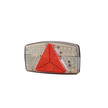 Feu arrière 53 LED avec triangle, gauche