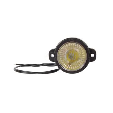Feu de position avant LED, monofonction, 12V–24V, avec câble de 22 cm WAŚ