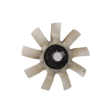 Visco coupled fan