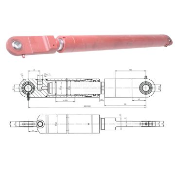 VÁLEC CN2SFB-16-40/500Z U2P-40W ZVEDÁNÍ HLAVY S.T