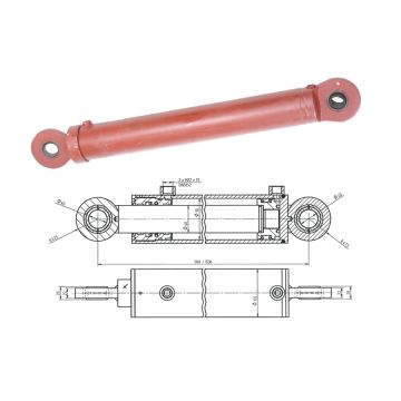 Válec 90/55/630 32982921105 Skrawmet