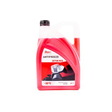 ZETOR RED -30* coolant /ZETOR ENGINE/ 4L 93942865 Zetor