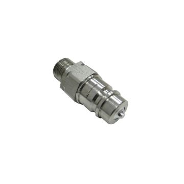 Hydraulic quick coupler, M20x1.5 plug, EURO external thread