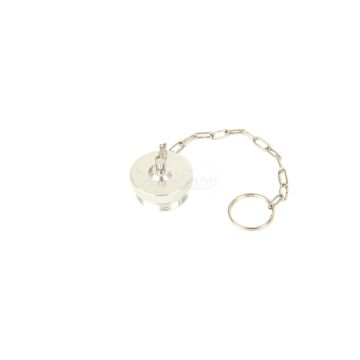 Hliníkový kryt s vnějším závitem našroubovaný do šroubovacích ventilů - zátky řady WRS WRSMPOWT Waryński