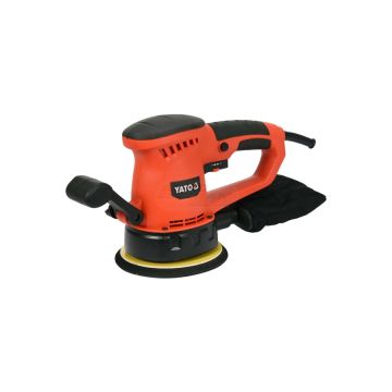 Excentrická brúska na odstránenie hrdze, tmelu a farby z kovu, dreva 4000-13000 ot/min YATO 450W 150 mm