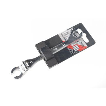 Polootvorený očkový kľúč s kĺbom