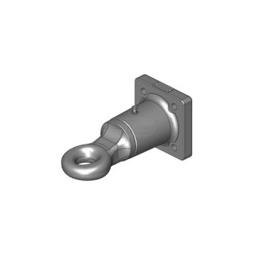 Fi50 flange hitch, 110x100 rotatable Scharmueller