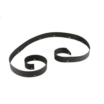 Rubber cover for the grain pan.