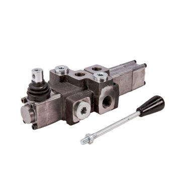 1-section hydraulic distributor, max flow 40L with floating section