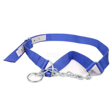 Licol pour bétail avec cordon et chaîne