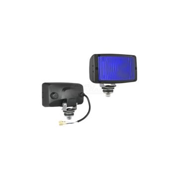 Lampe de signalisation halogène 138x78x68 - bleue WESEM